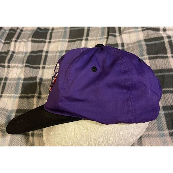Vintage Disney Goofy Gym Hat Co SnapBack Purple Hat - Picture 3 of 9